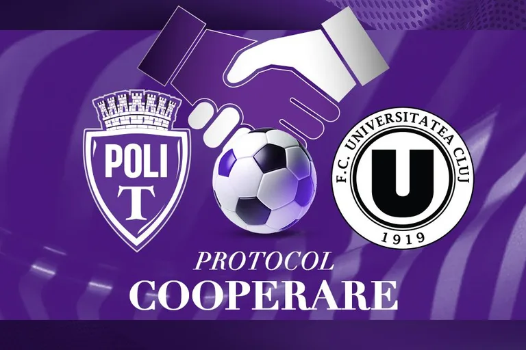 Acord de cooperare între Poli și ”U” Cluj