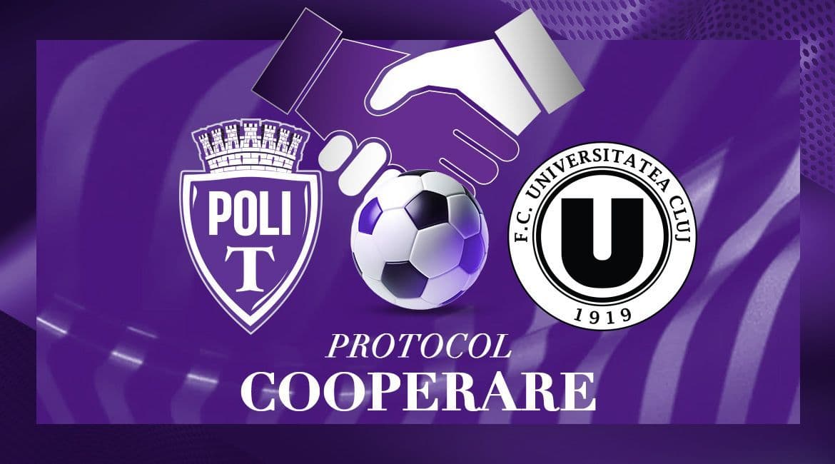 Acord de cooperare între Poli și ”U” Cluj